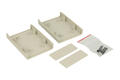 Enclosure; for instruments; handheld; G521G-2$; ABS; 92mm; 66,5mm; 28mm; light gray; RoHS; Gainta; 2 front panels $=22,9mm