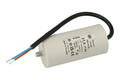 Capacitor; motor; polypropylene; 416102714; 31,5uF; 425V AC; fi 45x92mm; with cables; screw without nut; Ducati; RoHS