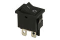 Switch; rocker; FL3-KCD1-104; ON-ON; 1 way; black; no backlight; bistable; 4,8x0,8mm connectors; 13x19,2mm; 2 positions; 6A; 250V AC; FILN Switch; rocker; FL3-KCD1-104; ON-ON; 1 way; black; no backlight; bistable; 4,8x0,8mm connectors; 13x19,2mm; 2 positions; 6A; 250V AC; FILN