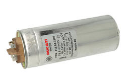 Capacitor; motor; polypropylene; 416533300; 78,6uF; 450V AC; fi 150x60mm; 6,3mm connectors; screw without nut; Ducati; RoHS