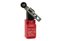 Safety limit switch; EDR-1-3-21; adjustable lever with roller; 20÷65mm; 1NO+1NC; PG13,5; screw; 3A; 240V; IP67; Highly; RoHS