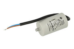 Capacitor; motor; polypropylene; 4.16.10.25.14; 20uF; 425V AC; fi 40x71mm; with cables; screw without nut; Ducati; RoHS