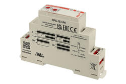 Relay; time; instalation; RPC‑1E‑UNI; 12÷240V; DC; AC; single function; SPDT; 16A; 250V AC; 24V DC; 16A; DIN rail type; Relpol; RoHS