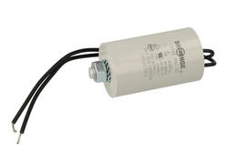 Capacitor; motor; CBB60  5uF/450V; 5uF; 450V; diam.35c60mm; with cables; screw with a nut; Shenge; RoHS