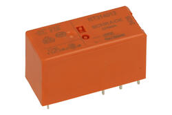 Relay; electromagnetic miniature; RT314012; 12V; DC; SPDT; 16A; 250V AC; 8A; 30V DC; PCB trough hole; for socket; TE Conectivity; RoHS