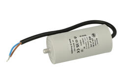 Capacitor; motor; polypropylene; 416102914; 40uF; 425V AC; fi 45x92mm; with cables; screw without nut; Ducati; RoHS