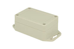 Enclosure; multipurpose; ZP90.60.40UJH TM ABS; ABS; 61,3mm; 90mm; 39,9mm; IP65; light gray; with brass bushing; hermetic; Kradex; RoHS Enclosure; multipurpose; ZP90.60.40UJH TM ABS; ABS; 61,3mm; 90mm; 39,9mm; IP65; light gray; with brass bushing; hermetic; Kradex; RoHS