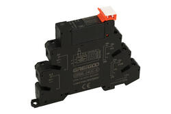 Przekaźnik; instalacyjny; SSR (półprzewodnikowy); GRML0528ZD3LS; 12÷24V; AC; DC; 5A; 24÷230V; AC; triak; na szynę DIN35; 1 styk zwierny; Greegoo; RoHS; CE Przekaźnik; instalacyjny; SSR (półprzewodnikowy); GRML0528ZD3LS; 12÷24V; AC; DC; 5A; 24÷230V; AC; triak; na szynę DIN35; 1 styk zwierny; Greegoo; RoHS; CE