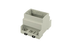 Obudowa; na szynę DIN; ZD1004J ABS V0; ABS; 71,6mm; 89,8mm; 65,2mm; jasnoszary; Kradex; RoHS; bez uszczelki; UL94-V0 Obudowa; na szynę DIN; ZD1004J ABS V0; ABS; 71,6mm; 89,8mm; 65,2mm; jasnoszary; Kradex; RoHS; bez uszczelki; UL94-V0