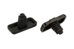 Grommet; Plug; ZOBD CAP &5 ABS; ABS; black; Kradex; RoHS; UL94-V0 Grommet; Plug; ZOBD CAP &5 ABS; ABS; black; Kradex; RoHS; UL94-V0