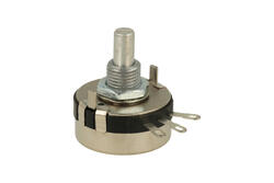 Potencjometr; osiowy; jednoobrotowy; mono; WTH118-1A 2W B1M; 1Mohm; liniowa; 20%; 2W; oś fi 6,00mm; 20mm; metal; gładka; 270°; węglowy; lutowany Potencjometr; osiowy; jednoobrotowy; mono; WTH118-1A 2W B1M; 1Mohm; liniowa; 20%; 2W; oś fi 6,00mm; 20mm; metal; gładka; 270°; węglowy; lutowany