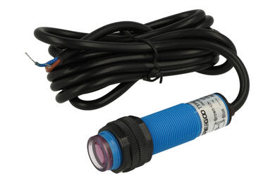 Sensor; photoelectric; G18-2C5LA; SCR; two-wire; NO; barrier type (transmitter-receiver); 5m; 90÷250V; AC; 200mA; cylindrical plastic; fi 18mm; with 2m cable; Greegoo; RoHS