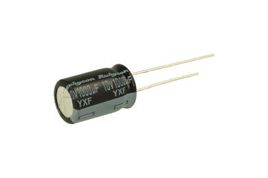 Capacitor; electrolytic; 1000uF; 10V; YXF; 10YXF1000MEFC10X16; 20%; diam.10x16mm; 5mm; through-hole (THT); bulk; Rubycon; RoHS Capacitor; electrolytic; 1000uF; 10V; YXF; 10YXF1000MEFC10X16; 20%; diam.10x16mm; 5mm; through-hole (THT); bulk; Rubycon; RoHS