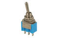 Switch; toggle; FL5-MTS102; 2*1; ON-ON; 1 way; 2 positions; bistable; panel mounting; solder; 3A; 250V AC; blue; FILN; RoHS Switch; toggle; FL5-MTS102; 2*1; ON-ON; 1 way; 2 positions; bistable; panel mounting; solder; 3A; 250V AC; blue; FILN; RoHS