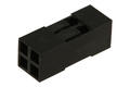 Gniazdo; BLD-04; 4 tory; 2x2; proste; 2,54mm; na przewód; RoHS Gniazdo; BLD-04; 4 tory; 2x2; proste; 2,54mm; na przewód; RoHS