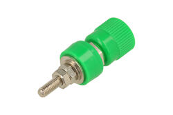Gniazdo laboratoryjne; 4mm; 24.828.4; M4; zielony; 24A; 60V; 43,5mm; mosiądz niklowany; ABS; Amass; RoHS; 2.401 Gniazdo laboratoryjne; 4mm; 24.828.4; M4; zielony; 24A; 60V; 43,5mm; mosiądz niklowany; ABS; Amass; RoHS; 2.401