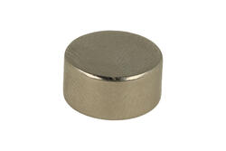 Magnes stały; cylindryczny; N38; 12mm; 6mm; niklowany; neodymowy Magnes stały; cylindryczny; N38; 12mm; 6mm; niklowany; neodymowy