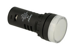 Indicator; two-color; AD16-22D/RG/24V; 22mm; LED 24V backlight; red-green; screw; black; IP40; 50mm; Onpow; RoHS Indicator; two-color; AD16-22D/RG/24V; 22mm; LED 24V backlight; red-green; screw; black; IP40; 50mm; Onpow; RoHS