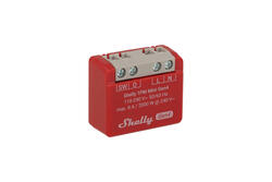 Inteligentny przekaźnik; Shelly; 1PM Mini Gen4; WiFi; Bluetooth; Zigbee; 1 stykowy; z pomiarem mocy Inteligentny przekaźnik; Shelly; 1PM Mini Gen4; WiFi; Bluetooth; Zigbee; 1 stykowy; z pomiarem mocy
