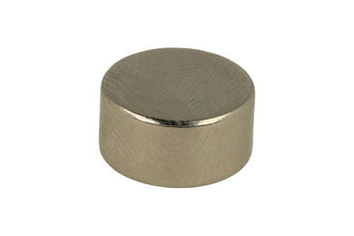 Magnes stały; cylindryczny; N38; 12mm; 6mm; niklowany; neodymowy Magnes stały; cylindryczny; N38; 12mm; 6mm; niklowany; neodymowy