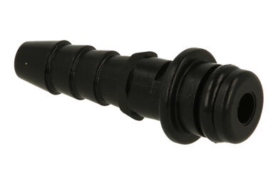 Male terminal; Han Modular; pneumatic contact; 09140006153; 1 way; plastic; straight; for cable; black; gold plated; Harting; RoHS Male terminal; Han Modular; pneumatic contact; 09140006153; 1 way; plastic; straight; for cable; black; gold plated; Harting; RoHS