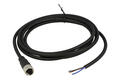 Gniazdo z przewodem; KLS15-M12A-P18-04-PUR-L2.0M-B-U; M12-4p; 4 tory; proste; z przewodem 2m; 0,34mm2; 6mm; czarny; IP67; 4A; 250V; KLS; RoHS Gniazdo z przewodem; KLS15-M12A-P18-04-PUR-L2.0M-B-U; M12-4p; 4 tory; proste; z przewodem 2m; 0,34mm2; 6mm; czarny; IP67; 4A; 250V; KLS; RoHS