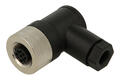 Gniazdo; KLS15-M12 A-TR203-PG7; M12-3p; 3 tory; kątowe 90°; śrubowy; 0,25mm2; na przewód; czarny; IP67; 4A; 60V; KLS; RoHS Gniazdo; KLS15-M12 A-TR203-PG7; M12-3p; 3 tory; kątowe 90°; śrubowy; 0,25mm2; na przewód; czarny; IP67; 4A; 60V; KLS; RoHS