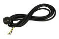Kabel; zasilający; H05VV-F S-22; wtyk sieciowy CEE 7/7 kątowy; przewody; 3m; czarny; 3 żyły; 1,50mm2; Patelec; PVC; okrągły; linka; Cu Kabel; zasilający; H05VV-F S-22; wtyk sieciowy CEE 7/7 kątowy; przewody; 3m; czarny; 3 żyły; 1,50mm2; Patelec; PVC; okrągły; linka; Cu