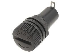 Gniazdo bezpiecznika; KLS5-253; fi 5x20mm; na panel; 10A; 250V AC; KLS; RoHS Gniazdo bezpiecznika; KLS5-253; fi 5x20mm; na panel; 10A; 250V AC; KLS; RoHS