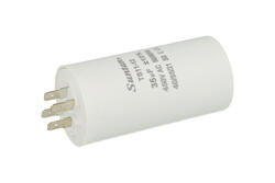 Capacitor; motor; TS11-12 4 450V 35uF; 35uF; 450V; fi 45x92mm; 6,3mm connectors; Suntan; RoHS Capacitor; motor; TS11-12 4 450V 35uF; 35uF; 450V; fi 45x92mm; 6,3mm connectors; Suntan; RoHS