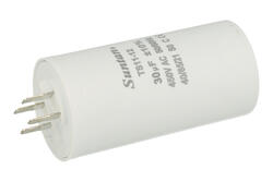Capacitor; motor; TS11-12 4 450V 30uF; 30uF; 450V; fi 45x92mm; 6,3mm connectors; Suntan; RoHS Capacitor; motor; TS11-12 4 450V 30uF; 30uF; 450V; fi 45x92mm; 6,3mm connectors; Suntan; RoHS