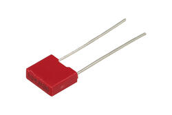 Kondensator; poliestrowy; MKT; 100nF; 100V; TS05 0.1uF 100V +/-5; 5%; 2,5x6,5x7,2mm; 5mm; luzem; -40...+85°C; Suntan; RoHS Kondensator; poliestrowy; MKT; 100nF; 100V; TS05 0.1uF 100V +/-5; 5%; 2,5x6,5x7,2mm; 5mm; luzem; -40...+85°C; Suntan; RoHS