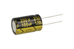 Kondensator; elektrolityczny; 100uF; 250V; TS14; TS14 100uF 250V +/-20% 16*25mm; fi 16x25mm; 7,5mm; przewlekany (THT); luzem; Suntan; RoHS Kondensator; elektrolityczny; 100uF; 250V; TS14; TS14 100uF 250V +/-20% 16*25mm; fi 16x25mm; 7,5mm; przewlekany (THT); luzem; Suntan; RoHS