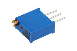 Potentiometer; mounting; helitrim; vertical; multi turns; TSR-3296W-104R, 100Kohm; 100kohm; linear; 10%; 0,5W; through-hole (THT); cermet; 3296; Suntan; RoHS Potentiometer; mounting; helitrim; vertical; multi turns; TSR-3296W-104R, 100Kohm; 100kohm; linear; 10%; 0,5W; through-hole (THT); cermet; 3296; Suntan; RoHS