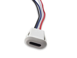 Socket; USB C; A-G-USB C-4P-B; USB C; white; horizontal; RoHS Socket; USB C; A-G-USB C-4P-B; USB C; white; horizontal; RoHS