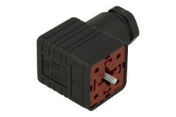 Gniazdo; elektrozaworu; GDM2011J; 3 tory; format A; poliamid (PA); kątowe 90°; na przewód; śrubowy; z dławnicą PG11; 16A; 250V; 1,5mm2; IP65; Hirschmann Gniazdo; elektrozaworu; GDM2011J; 3 tory; format A; poliamid (PA); kątowe 90°; na przewód; śrubowy; z dławnicą PG11; 16A; 250V; 1,5mm2; IP65; Hirschmann