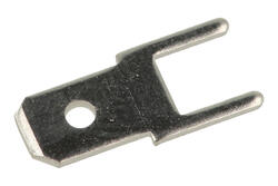 Konektor; 4,8x0,5mm; płaski wsuwka; nieizolowany; A-PC187; proste; przewlekany (THT); 1 tor Konektor; 4,8x0,5mm; płaski wsuwka; nieizolowany; A-PC187; proste; przewlekany (THT); 1 tor