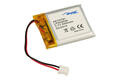 Akumulator; Li-Po; LP503035; 3,7V; 500mAh; 5,0x30x35mm; Zabezpieczenie PCM; 2 piny; konektor; z przewodem; AKYGA; RoHS Akumulator; Li-Po; LP503035; 3,7V; 500mAh; 5,0x30x35mm; Zabezpieczenie PCM; 2 piny; konektor; z przewodem; AKYGA; RoHS
