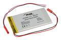 Akumulator; Li-Po; LP405090; 3,7V; 1800mAh; 4,0x50x90mm; Zabezpieczenie PCM; konektor+ gniazdo 2,54*2piny; AKYGA; RoHS Akumulator; Li-Po; LP405090; 3,7V; 1800mAh; 4,0x50x90mm; Zabezpieczenie PCM; konektor+ gniazdo 2,54*2piny; AKYGA; RoHS