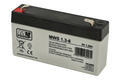 Akumulator; kwasowy bezobsługowy AGM; MWS 1,3-6; 6V; 1,3Ah; 98x25x51(56)mm; konektor 4,8 mm; MW POWER; 0,31kg; 3÷5 lat Akumulator; kwasowy bezobsługowy AGM; MWS 1,3-6; 6V; 1,3Ah; 98x25x51(56)mm; konektor 4,8 mm; MW POWER; 0,31kg; 3÷5 lat