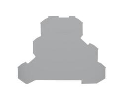 Pokrywa końcowa; 2002-3291; szary; Wago; RoHS Pokrywa końcowa; 2002-3291; szary; Wago; RoHS