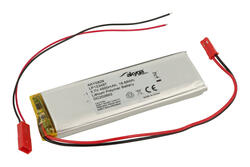 Akumulator; Li-Po; LP123497; 3,7V; 4500mAh; 12x34x97mm; Zabezpieczenie PCM; konektor+ gniazdo 2,54*2piny; AKYGA; RoHS Akumulator; Li-Po; LP123497; 3,7V; 4500mAh; 12x34x97mm; Zabezpieczenie PCM; konektor+ gniazdo 2,54*2piny; AKYGA; RoHS