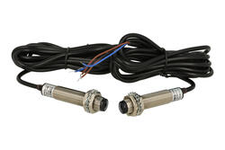 Czujnik; fotoelektryczny; G12-3C3NA; NPN; NO; bariera (nadajnik-odbiornik); 3m; 10÷30V; DC; 200mA; cylindryczny metalowy; fi 12mm; z przewodem 2mb; YUMO; RoHS Czujnik; fotoelektryczny; G12-3C3NA; NPN; NO; bariera (nadajnik-odbiornik); 3m; 10÷30V; DC; 200mA; cylindryczny metalowy; fi 12mm; z przewodem 2mb; YUMO; RoHS