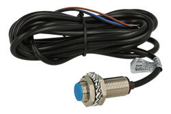 Czujnik; hallotronowy; zbliżeniowy; SM12-31010PB; PNP; NC; fi 12mm; 10mm; 5÷24V; DC; cylindryczny metalowy; zabudowany; z przewodem 2mb; YUMO; RoHS Czujnik; hallotronowy; zbliżeniowy; SM12-31010PB; PNP; NC; fi 12mm; 10mm; 5÷24V; DC; cylindryczny metalowy; zabudowany; z przewodem 2mb; YUMO; RoHS