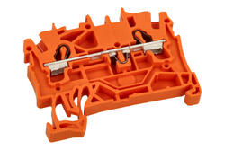 Złączka; na szynę DIN; 2002-1202; pomarańczowy; sprężynowy; Push-in CAGE CLAMP®; 0,25÷4mm2; 24A; 800V; 1 tor; 2; na szynę DIN TS35; Wago; RoHS Złączka; na szynę DIN; 2002-1202; pomarańczowy; sprężynowy; Push-in CAGE CLAMP®; 0,25÷4mm2; 24A; 800V; 1 tor; 2; na szynę DIN TS35; Wago; RoHS