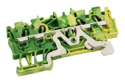 Złączka; na szynę DIN; 2002-1407; zielono-żółty; sprężynowy; Push-in CAGE CLAMP®; 0,25÷4mm2; 24A; 800V; 1 tor; 4; na szynę DIN TS35; Wago; RoHS Złączka; na szynę DIN; 2002-1407; zielono-żółty; sprężynowy; Push-in CAGE CLAMP®; 0,25÷4mm2; 24A; 800V; 1 tor; 4; na szynę DIN TS35; Wago; RoHS