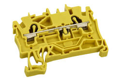 Złączka; na szynę DIN; 2002-1206; żółty; sprężynowy; Push-in CAGE CLAMP®; 0,25÷4mm2; 24A; 800V; 1 tor; 2; na szynę DIN TS35; Wago; RoHS Złączka; na szynę DIN; 2002-1206; żółty; sprężynowy; Push-in CAGE CLAMP®; 0,25÷4mm2; 24A; 800V; 1 tor; 2; na szynę DIN TS35; Wago; RoHS