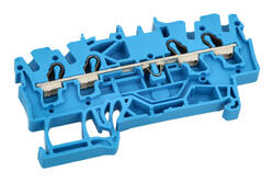 Złączka; na szynę DIN; 2002-1404; niebieski; wtykany; sprężynowy; Push-in CAGE CLAMP®; 0,25÷4mm2; 24A; 800V; 1 tor; 4; na szynę DIN TS35; Wago; RoHS Złączka; na szynę DIN; 2002-1404; niebieski; wtykany; sprężynowy; Push-in CAGE CLAMP®; 0,25÷4mm2; 24A; 800V; 1 tor; 4; na szynę DIN TS35; Wago; RoHS