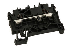 Złączka; na szynę DIN; 2002-1205; czarny; sprężynowy; Push-in CAGE CLAMP®; 0,25÷4mm2; 24A; 800V; 1 tor; 2; na szynę DIN TS35; Wago; RoHS Złączka; na szynę DIN; 2002-1205; czarny; sprężynowy; Push-in CAGE CLAMP®; 0,25÷4mm2; 24A; 800V; 1 tor; 2; na szynę DIN TS35; Wago; RoHS