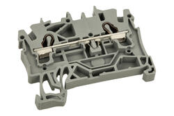 Złączka; na szynę DIN; 2002-1201; szary; sprężynowy; Push-in CAGE CLAMP®; 0,25÷4mm2; 24A; 800V; 1 tor; 2; na szynę DIN TS35; Wago; RoHS Złączka; na szynę DIN; 2002-1201; szary; sprężynowy; Push-in CAGE CLAMP®; 0,25÷4mm2; 24A; 800V; 1 tor; 2; na szynę DIN TS35; Wago; RoHS